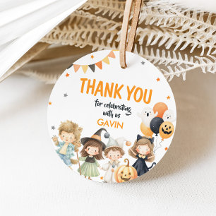 Étiquettes Cadeau Monstres Spooktacular Halloween Costume Anniversai