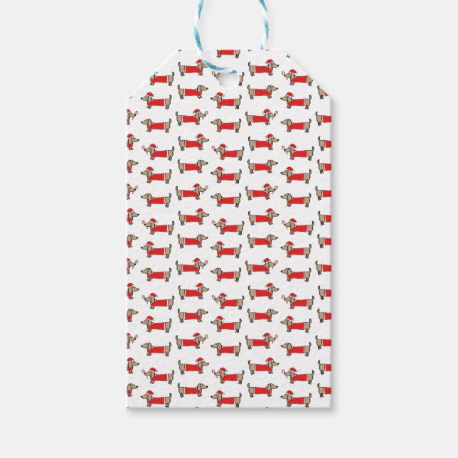 Étiquettes-cadeau Motif de Noël (Devant)