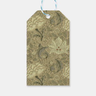Étiquettes-cadeau Motif floral William Morris Windrush : Vintage