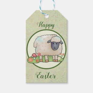 Étiquettes-cadeau Mouton au pâturage