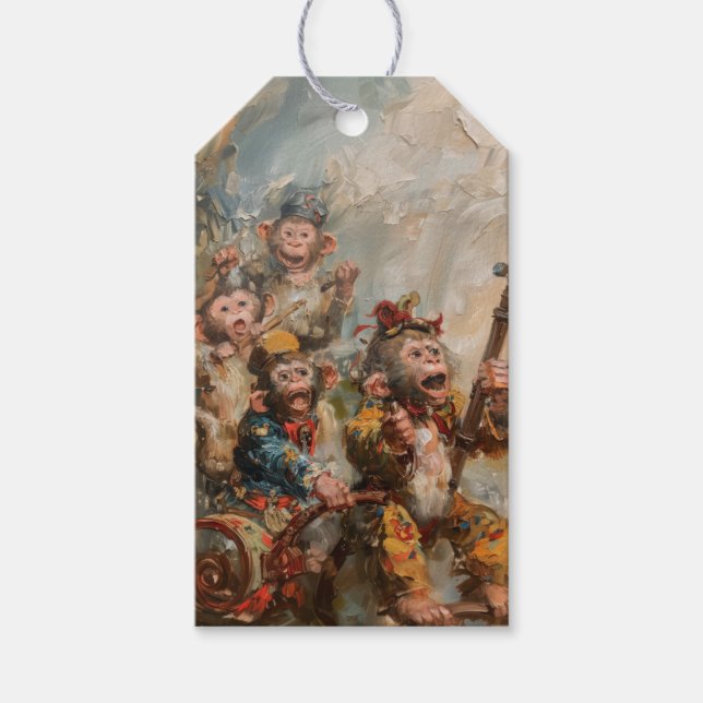 Étiquettes-cadeau Musiciens - Balises cadeaux (Devant)