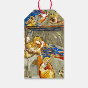 Étiquettes-cadeau Nativité Naissance de Jésus