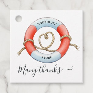 Étiquettes Cadeau Nautique