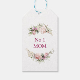 Étiquettes-cadeau No. 1 Mum Mère's Day citation
