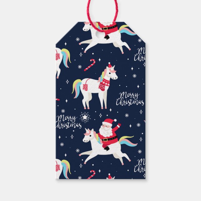 Étiquettes-cadeau Noël (Devant)