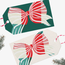 Noël Vert & Rouge à Carreaux Avec Un Ruban Fait Un