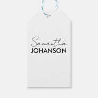 Nom du script monogramme | Minimaliste moderne Fem