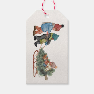 Étiquettes-cadeau Notre arbre de Noël