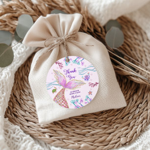 Étiquettes Cadeau Notre Petite Sirène ONE der The Sea 1er Anniversai