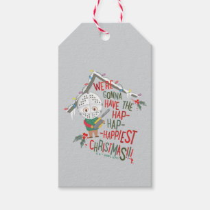 Étiquettes-cadeau Nous allons avoir le Noël le plus heureux