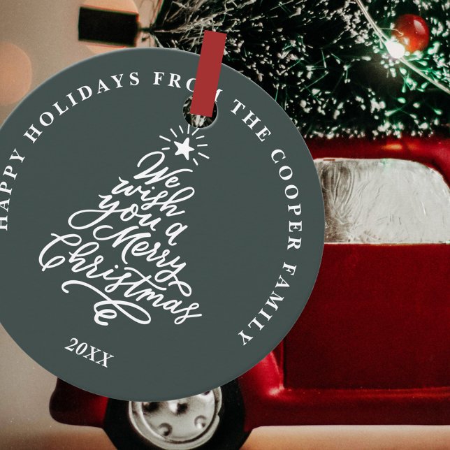 Étiquettes Cadeau Nous Vous Souhaitons Joyeux Noël (Créateur téléchargé)