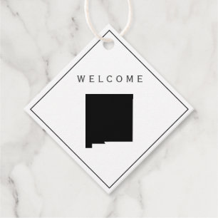 Étiquettes Cadeau Nouveau-Mexique Welcome Bag cadeau Mariage Weg