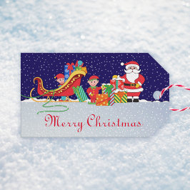 Étiquettes-cadeau Nuit avant Noël Tags cadeaux