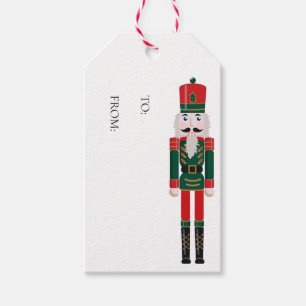 Étiquettes-cadeau Nutcracker To and From Christmas Cadeau Tags