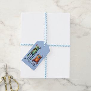 Étiquettes-cadeau Odeurs Nos Pieds Monster Buddies Personnalisé