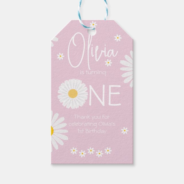 Étiquettes-cadeau Offre groupée quotidienne de 1er anniversaire (Devant)