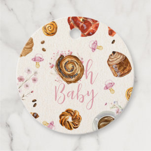 Étiquettes Cadeau Oh Bébé pâtisseries + Pacificateurs Baby shower fi