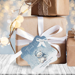 Étiquettes Cadeau Oh Boy Winter | Baby shower des bois