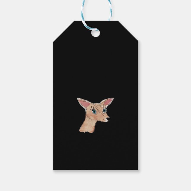 Étiquettes-cadeau Oh Deer Clean Modern  (Devant)