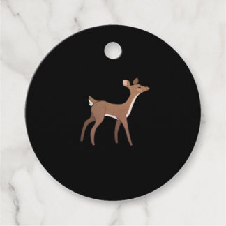 Étiquettes Cadeau Oh Deer Me Whimsical Creative Design