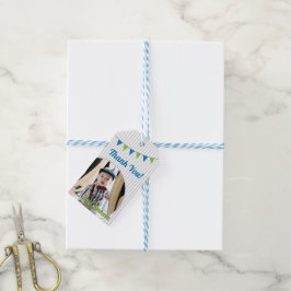Étiquettes-cadeau Oh, quel plaisir d'être ONE Blue Green Merci