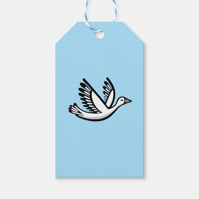 Étiquettes-cadeau Oiseau (Devant)