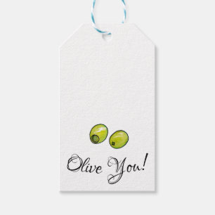 Étiquettes-cadeau Olive