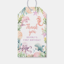 Oneder The Sea 1st Birthday Girl