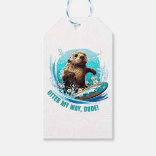 Étiquettes-cadeau Otter 841 Surf Otter Elle Vole Surfboards Otte