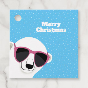 Étiquettes Cadeau Ours polaire