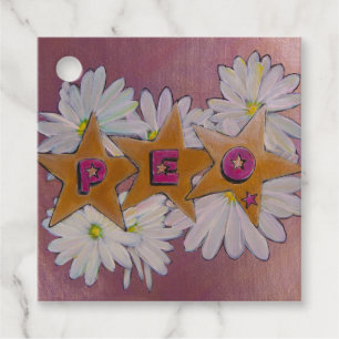 Étiquettes Cadeau P.E.O. Sisterhood