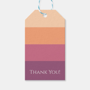 Étiquettes-cadeau Palette de récolte