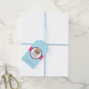 Étiquettes-cadeau Panier cadeau personnalisé