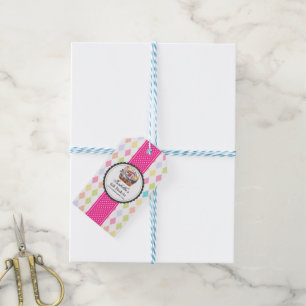 Étiquettes-cadeau Panier cadeau personnalisé