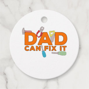 Étiquettes Cadeau Papa peut le réparer