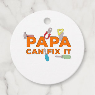 Étiquettes Cadeau Papa peut le réparer