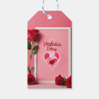 Étiquettes-cadeau Papier maquillage de la Saint-Valentin Imprimer av