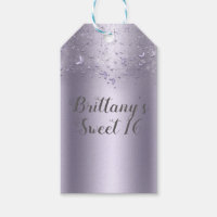 Papillon scintillant lilas fête douce 16