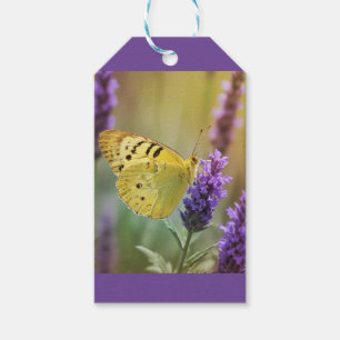 Étiquettes-cadeau Papillon sur Lavender