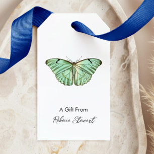 Étiquettes-cadeau Papillon Toute Occasion Un Cadeau Personnalisé