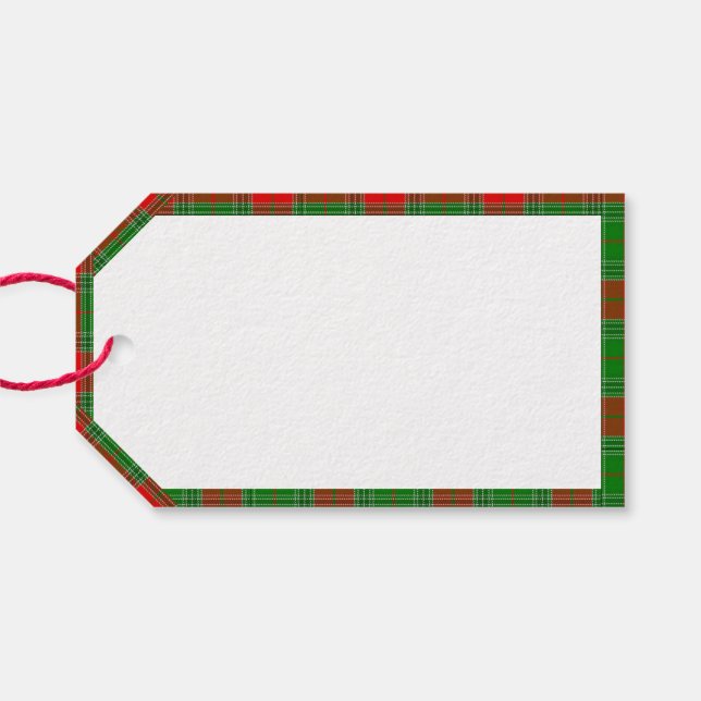 Étiquettes-cadeau Paquet de Noël (Dos (Horizontal))