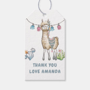 Étiquettes-cadeau Parti Anniversaire de enfant de Llama