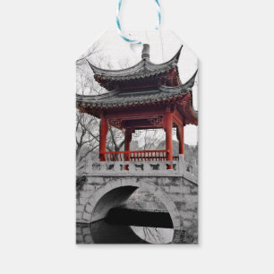 Étiquettes-cadeau Pavillon chinois