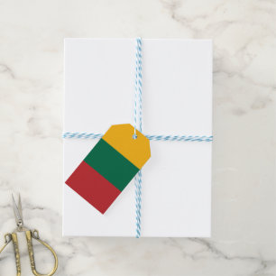 Étiquettes-cadeau pavillon lituanien