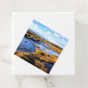 Étiquettes Cadeau Paysage islandais -