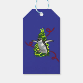 Étiquettes-cadeau Penguin Christmas