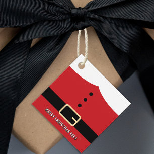 Étiquettes Cadeau Père Noël