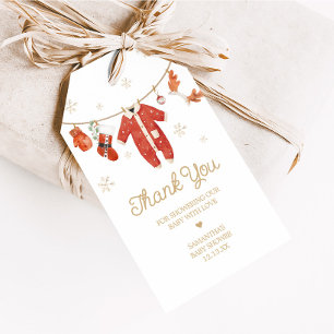 Étiquettes-cadeau Père Noël Christmas Baby shower Favoriser Tags