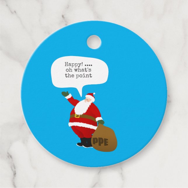 ÉTIQUETTES CADEAU PÈRE NOËL PPE (Devant)