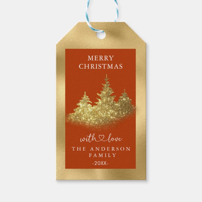 Étiquettes-cadeau Personalisierte Weihnachts - Geschenkanhänger (Devant)